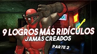 Los 9 logros MÁS RIDÍCULOS Jamás Creados en los Videojuegos 2 [upl. by Egres850]