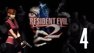 Resident Evil 2 PS1 Claire Part 4 [upl. by Ellard383]