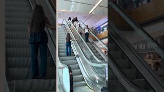 Cap Snatching Prank  Escalator Prank funnyprank random reaction liftprank funny ytshorts [upl. by Vallie50]