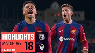 Resumen de FC Barcelona vs UD Almería 32 [upl. by Sirk]