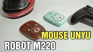 Mouse Wireless Karakter Lucu  Robot M220 [upl. by Elatsyrk65]