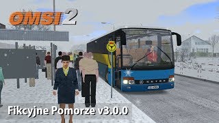 OMSI 2 o006  Fikcyjne Pomorze v300 amp Setra S317UL [upl. by Yve]