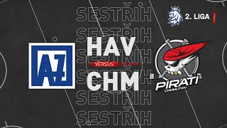 SESTŘIH 7 finále 2 ligy AZ Havířov vs Piráti Chomutov 23 [upl. by Nigem]