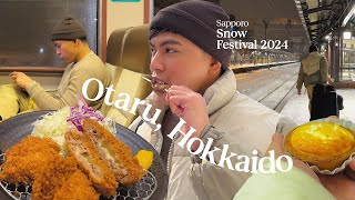 Sapporo Snow Festival Vlog • Train to Otaru • E11  Japan Silent Vlog [upl. by Mojgan]