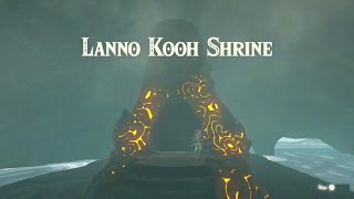 Zelda Breath of the Wild  Lanno Kooh Shrine  Hebra Tower Region [upl. by Araeic]