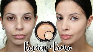 Revlon Colorstay 2in1 Compact Review  Demo [upl. by Av637]