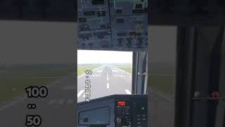 landing autocall flight runway [upl. by Drehcir]