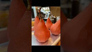 Poached Pears in Red Wine poached pear pears redwine shorts [upl. by Hewett]