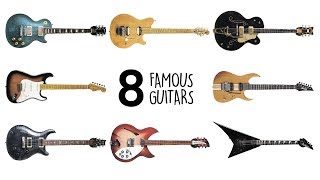 Famous guitars sound comparison Guitarbank session [upl. by Sonafets]