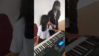 Belajar teknik dasar APPOGGIATURA DAN ACCIACCATURA DENGAN KEYBOARD music duet keyboard [upl. by Lohman847]