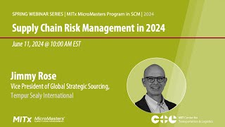 Supply Chain Risk Management in 2024 [upl. by Areid]