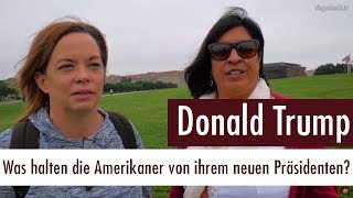 Donald Trump  Was halten die Amerikaner von ihrem neuen Präsidenten [upl. by Miharbi651]