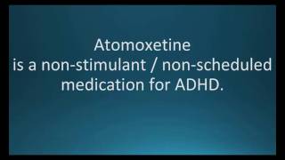 How to pronounce atomoxetine Strattera Memorizing Pharmacology Flashcard [upl. by Elmer]