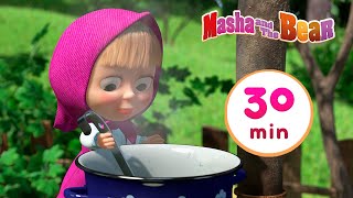 Masha and the Bear 🤣🤸 YES ITS RECESS 🤸🤣 Best 30 min ⏰ cartoon collection 🎬 Jam Day День варенья [upl. by Sirtaeb]