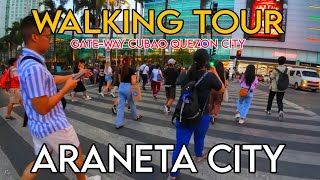 WALKING TOUR AT GATE WAY ARANETA CITY CUBAO QUEZON walkingtour [upl. by Ahserb988]