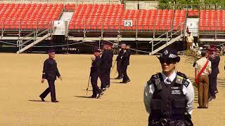 Rehearsal for the Trooping the Colour 2018 18 [upl. by Jehial]