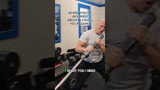 One week off the gym be likeWarriorsBFit gainz fitnesshumor bodybuilding funnyvideos [upl. by Catharine]