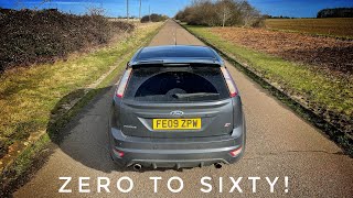 How fast is my standard Mk2 Ford Focus ST to 60mph [upl. by Sholley]