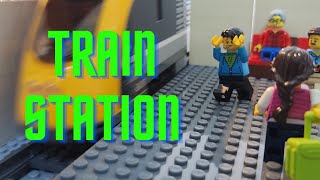 Lego Train Station [upl. by Patterman]