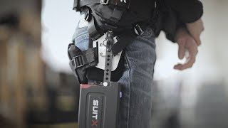 SuitX makes lowcost exoskeletons for rehab and work [upl. by Ynnaj136]