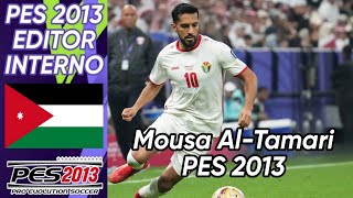 Crear a Mousa AlTamari Montpellier HSC  Jordania Pes 2013 faces y stats 2024 [upl. by Schenck]