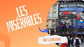 Les Misérables in London Finding the best seats in Sondheim Theatre [upl. by Pamelina]