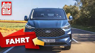 Ford TransitTourneo Custom 2023  Ein Ford mit Familiensinn im ersten Check  mit Thomas Geiger [upl. by Niarda700]