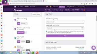 hướng dẫn nạp tiền vnd vào sàn remitano an toàn [upl. by Dent]