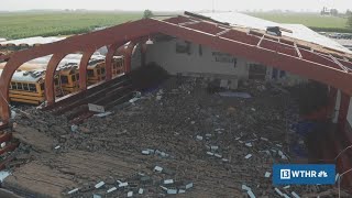 Confirmed EF2 tornado damages Hamilton and Madison counties [upl. by Goldman]