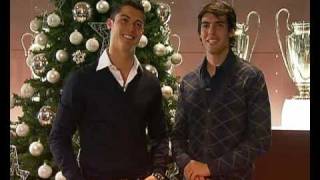 Cristiano Ronaldo and Kaká Merry Christmas [upl. by Silvana]