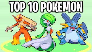 Top 10 Strongest Pokémon in Gen 3 [upl. by Esylla]