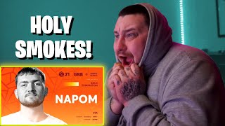 HOLY SMOKES NaPoM 🇺🇸 I GBB 2021 WORLD LEAGUE I Solo Elimination REACTION [upl. by Norrek]