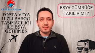 Eşyam Gümrüğe Takıldı  Ticari olmayan Aliexpress siparişleri gümrüğe takılmayacak [upl. by Karlotte]