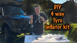 DIY 4way tyre Inflator [upl. by Amo]