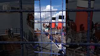 1946 built paddle steamer docked at pier [upl. by Honey]