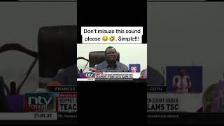 Atwoli again 😂😂 kanairo funny trendingvideo viralvideo atwoli teachers strike fyp youtuber [upl. by Christian130]