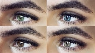 Voľba tieňov k farbe očí  Matching Eyeshadow With Eye Color [upl. by Ngo]