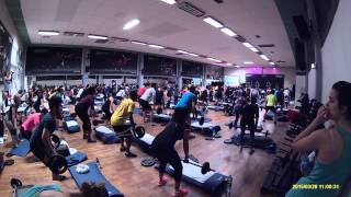 BodyPump 93 launch in Aquaboulevard of Paris [upl. by Pond308]