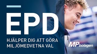 EPD – hjälper dig att göra miljömedvetna val [upl. by Ahsiel541]