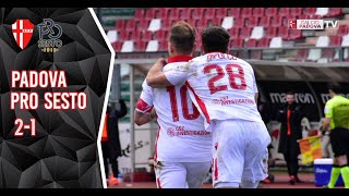 PadovaPro Sesto 21 Highlights  29° Giornata Serie C 20212022 [upl. by Lecia]