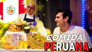 Españoles Probando COMIDA PERUANA en Amsterdam 🇵🇪  Peruvian Cuisine NL [upl. by Druci]