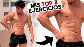 Top 3 Ejercicios para tener ABDOMINALES MARCADOS [upl. by Latouche816]