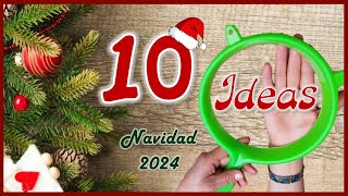 10 ADORNOS NAVIDEÑOS PARA LA COCINA  Navidad 2024  Christmas crafts for the kitchen [upl. by Snowman]