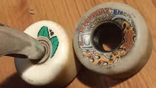 OJ Keyframes skateboard wheels review after 1 month [upl. by Suolkcin895]