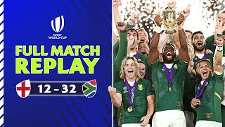 England v South Africa  Rugby World Cup Final 2019  Full Match Replay [upl. by Eanahc986]