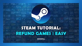 How To Refund Games On Steam  Tutorial [upl. by Sibella565]