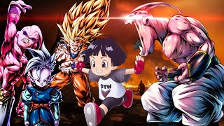 Dragon Ball Legends Gameplay  Hyperdimensional CoOp VS Super Buu [upl. by Enybor]