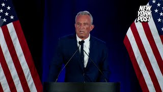 FULL SPEECH RFK Jr officially suspends 2024 campaign and endorses Trump [upl. by Adler]