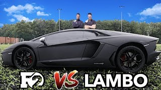 F2FREESTYLERS VS LAMBORGHINI [upl. by Karil]