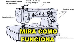 asi FUNCIONA la COLLARETA  RECUBRIDORA  COLLARIN l mecanica confeccion [upl. by Loram]